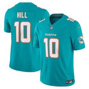 Mens Youths Womens 10 Tyreek Hill  Aqua Stitched  Limited Jersey